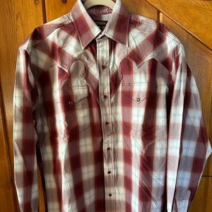Stetson Western Shirt, Men's size Medium